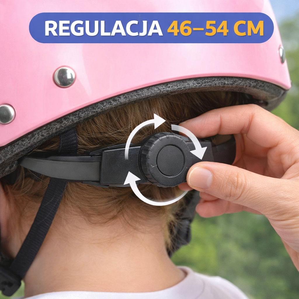 Zestaw ochronny dla dzieci 7w1 – kask + ochraniacze