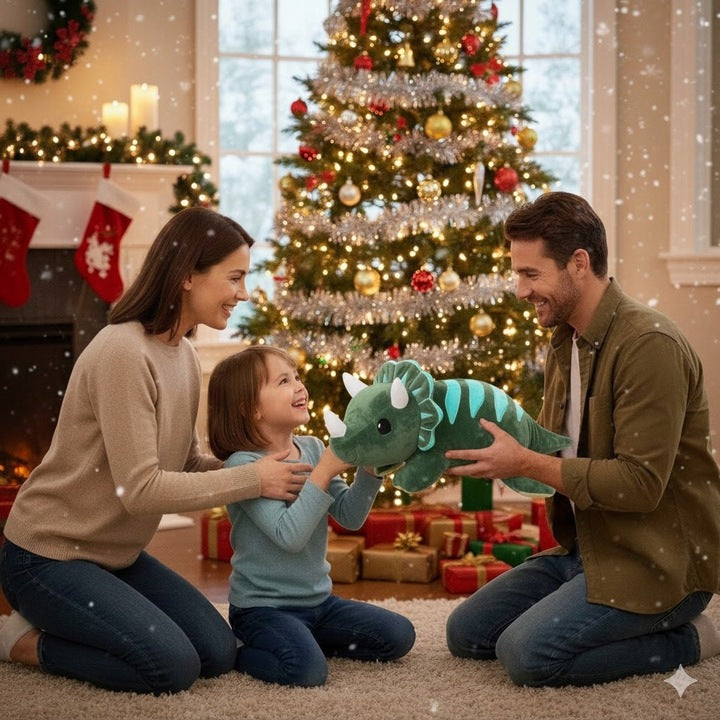 PLUSZAK OBCIĄŻENIOWY ZABAWKA SENSORYCZNA PRZYTULANKA DLA DZIECI DINOZAUR