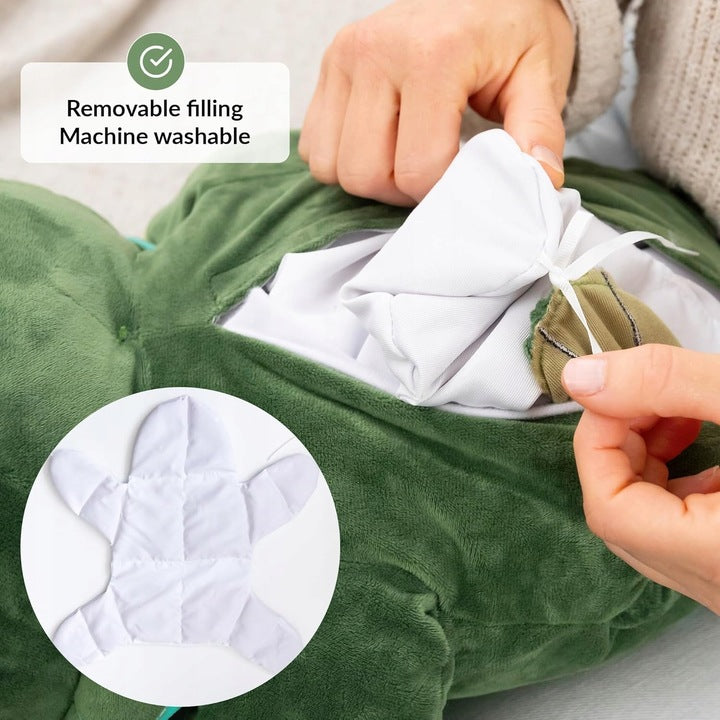 PLUSZAK OBCIĄŻENIOWY ZABAWKA SENSORYCZNA PRZYTULANKA DLA DZIECI DINOZAUR