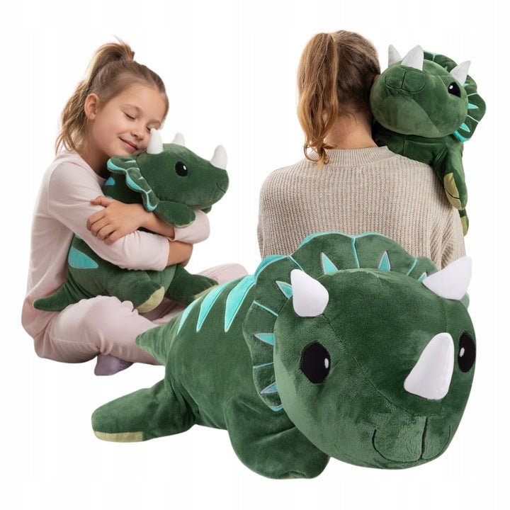 PLUSZAK OBCIĄŻENIOWY ZABAWKA SENSORYCZNA PRZYTULANKA DLA DZIECI DINOZAUR