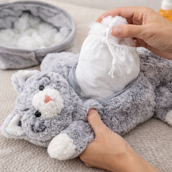 Miś Obciążeniowy Antystresowy 2.4KG KOTEK „MISTY”