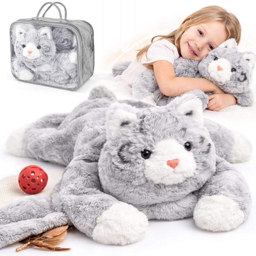 Miś Obciążeniowy Antystresowy 2.4KG KOTEK „MISTY”