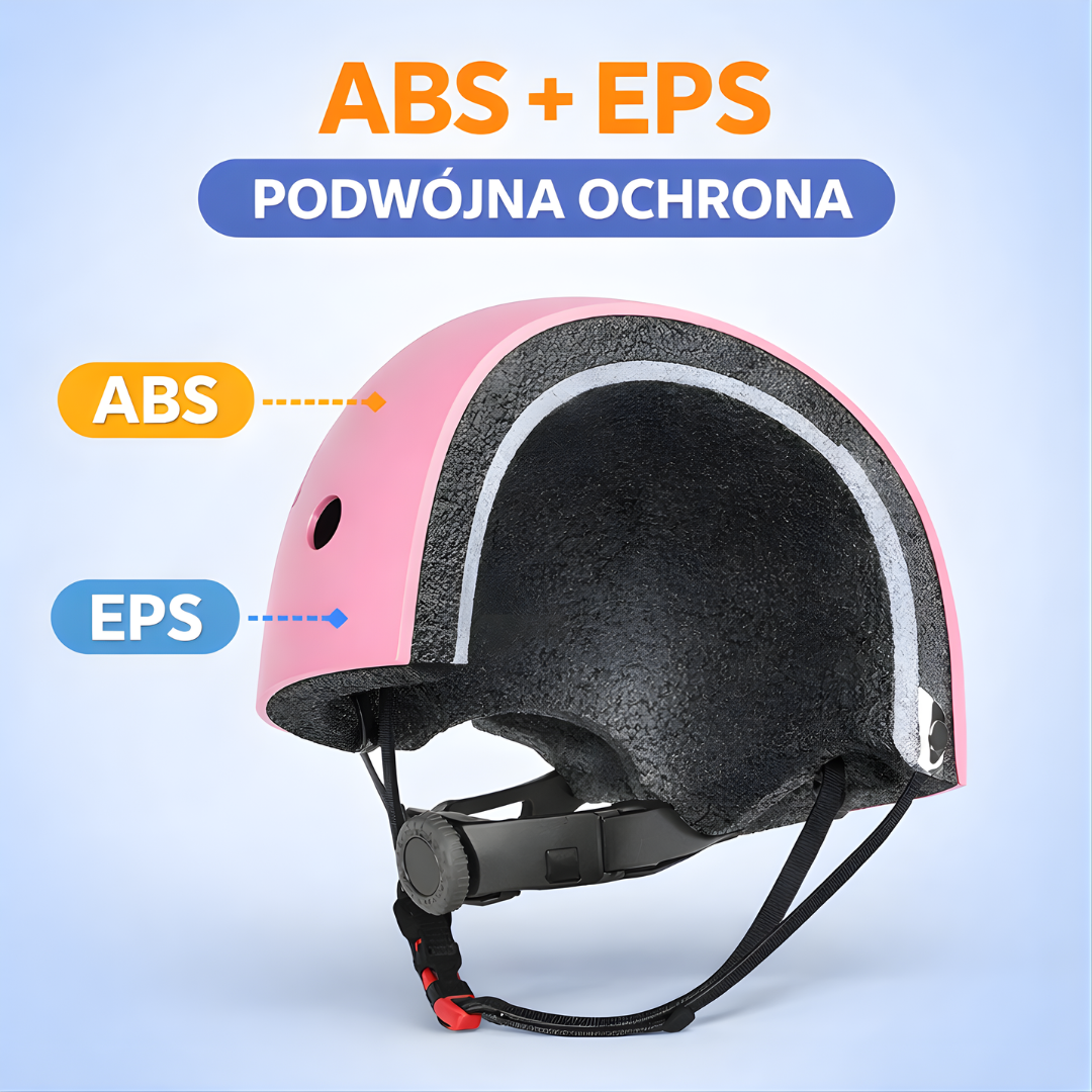 Zestaw ochronny dla dzieci 7w1 – kask + ochraniacze