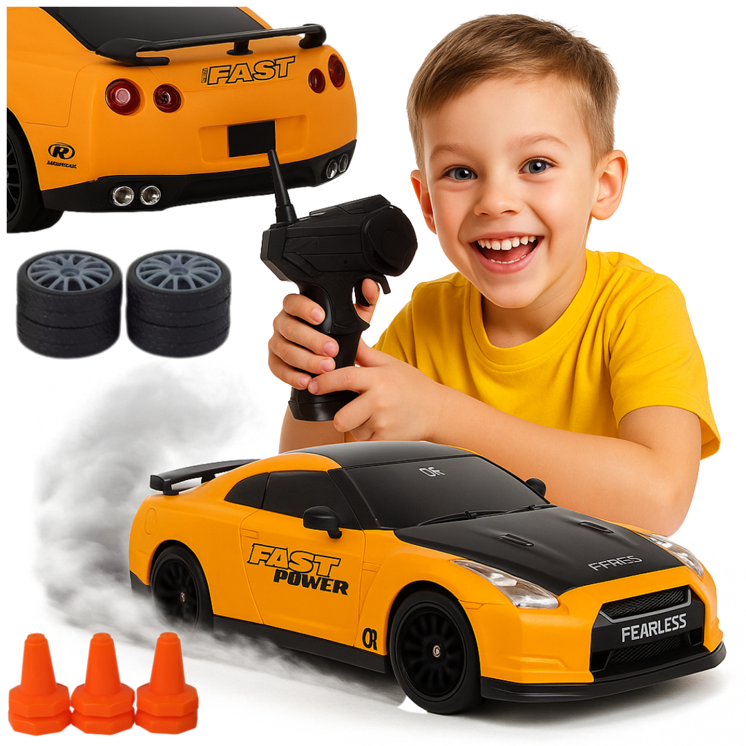 AUTO DO DRIFTU SAMOCHÓD ZDALNIE STEROWANY RC NISSAN GTR