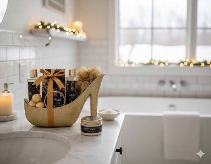 Zestaw Prezentowy Kosmetyki Damskie Do Kąpieli Obcas