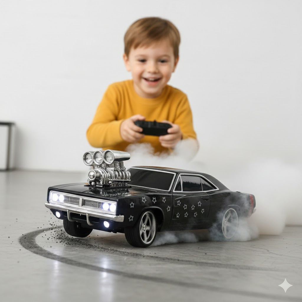 SAMOCHÓD ZDALNIE STEROWANY RC AUTO DO DRIFTU 360 ŚWIATŁA DŹWIĘKI