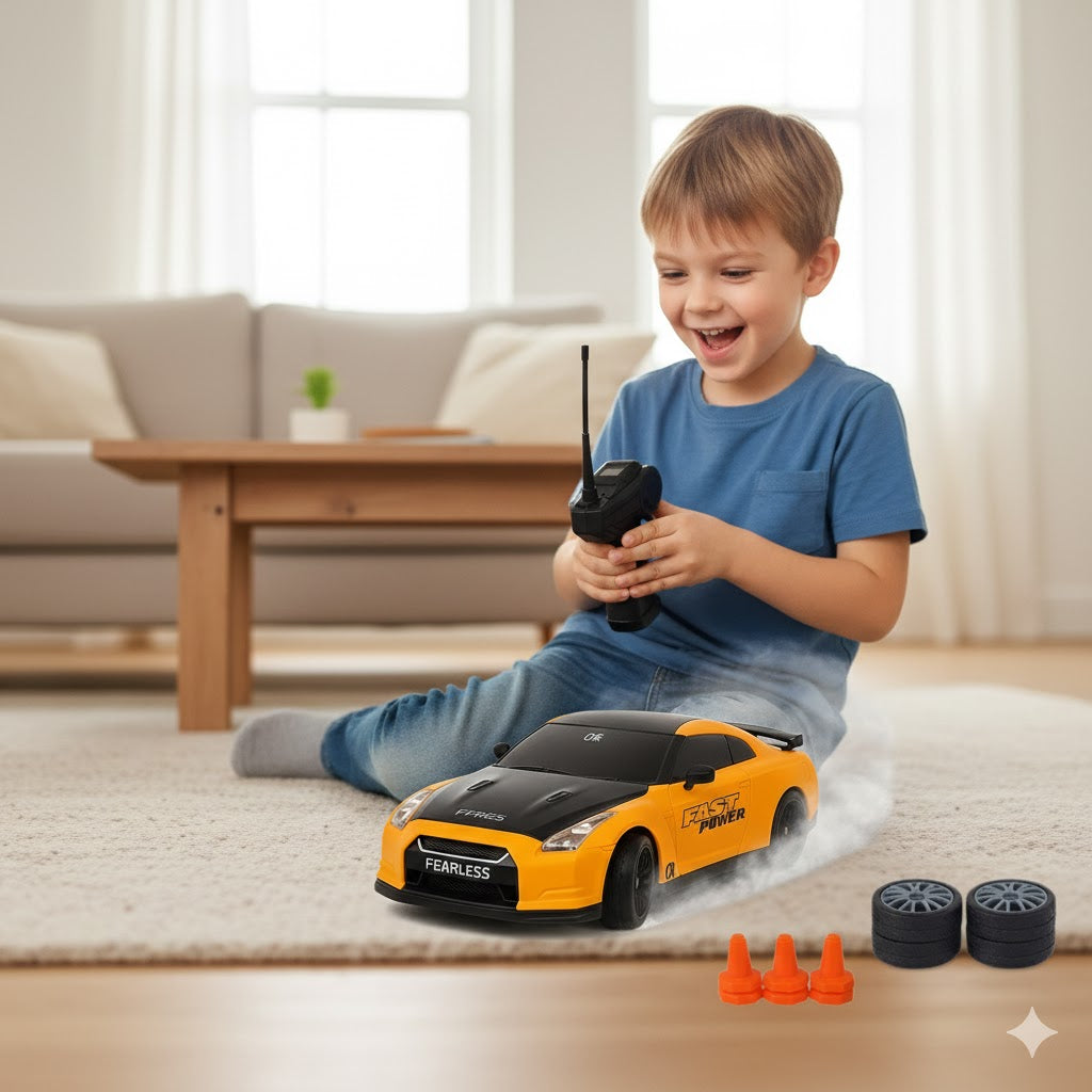 AUTO DO DRIFTU SAMOCHÓD ZDALNIE STEROWANY RC NISSAN GTR